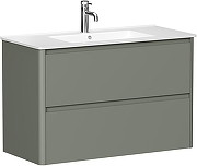 Тумба под раковину Allen Brau Gravity 99 1.370010.CGM подвесная цвет Олива матовый