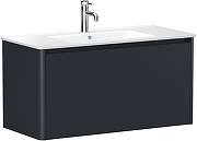Тумба под раковину Allen Brau Gravity 99 1.370014.AM подвесная цвет Антрацит матовый
