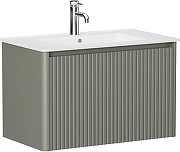 Тумба под раковину Allen Brau Gravity 79 1.370017.CGM подвесная цвет Олива матовый
