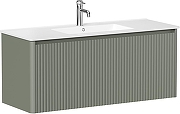 Тумба под раковину Allen Brau Gravity 119 1.370019.CGM подвесная цвет Олива матовый