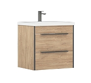 Тумба под раковину Corozo Форест 60 SD-00001048 подвесная цвет Коричневый-1