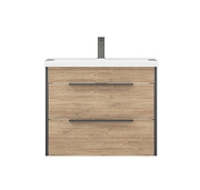 Тумба под раковину Corozo Форест 80 SD-00001049 подвесная цвет Коричневый