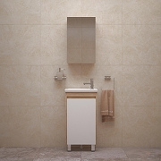 Тумба под раковину Corozo Остин 45 SD-00000544 цвет Белый-2