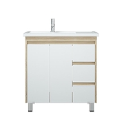 Тумба под раковину Corozo Остин 80 SD-00000547 цвет Белый