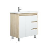 Тумба под раковину Corozo Остин 80 SD-00000547 цвет Белый-1