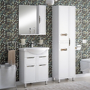 Тумба под раковину Corozo Монро 65 SD-00001712 цвет Белый-1