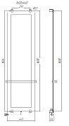 Электрический полотенцесушитель Allen Brau Infinity 160x44 00325647 цвет Серебро-2