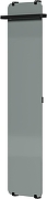 Электрический полотенцесушитель Allen Brau Infinity 180x44 00325662 цвет Черный
