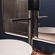 Смеситель для раковины Vincea Domus VBF-5DM02GM цвет Вороненая сталь-1