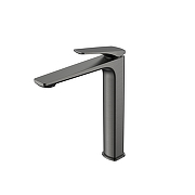 Смеситель для раковины Vincea Puro VBF-5P02GM цвет Вороненая сталь