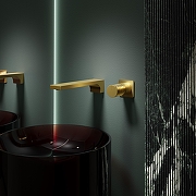 Смеситель для раковины Vincea Domus VBFW-5DM01BG цвет Брашированное золото-2