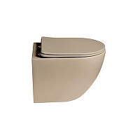 Унитаз Vincea Globo VT1-14STMC цвет Капучино матовый с сиденьем Микролифт-2