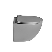 Унитаз Vincea Globo VT1-14STMG цвет Серый матовый с сиденьем Микролифт-2