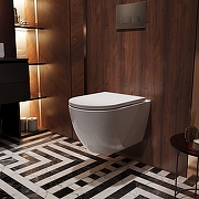 Унитаз Vincea Globo VT1-74T цвет Белый с сиденьем Микролифт-5