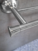 Полотенцедержатель AltroBagno Corposo 081406 Cr двойной цвет Хром-4