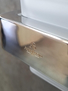 Стакан для зубных щеток AltroBagno Aperto 080202 Cr цвет Хром-2