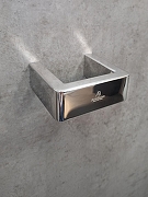 Стакан для зубных щеток AltroBagno Aperto 080202 Cr цвет Хром-3