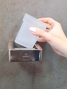 Стакан для зубных щеток AltroBagno Aperto 080202 Cr цвет Хром-7