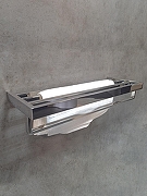 Полка для полотенец AltroBagno Aperto 081504 Cr цвет Хром-1