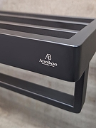 Полка для полотенец AltroBagno Aperto 081503 MB цвет Черный матовый-4