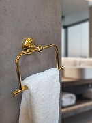 Кольцо для полотенец AltroBagno Corposo 081312 Gl цвет Золото-1