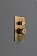 Смеситель для душа Allen Brau Priority 5.31011-GB цвет Золото-6