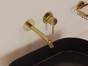 Смеситель для раковины Allen Brau Priority 5.31A03-GB цвет Золото-3