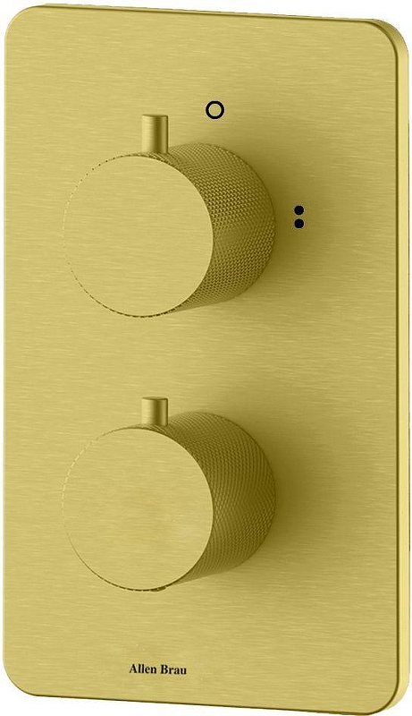 Смеситель для душа Allen Brau Priority 5.3U123-GB с термостатом 