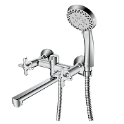 Смеситель для ванны Rossinka RS39 RS39-85 универсальный цвет Хром