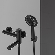 Смеситель для ванны Rossinka Rodchenko RSF-1722S-BL цвет Черный-1