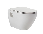 Комплект унитаза биде с инсталляцией Tece Base TC413N3VP1 с сиденьем Микролифт и клавишей смыва цвет Белый-4
