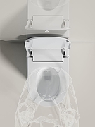 Унитаз биде Allen Brau Smart 4.I1001.20 подвесной цвет Белый с сиденьем Микролифт-13