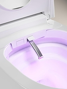 Унитаз биде Allen Brau Smart 4.I1001.20 подвесной цвет Белый с сиденьем Микролифт-15