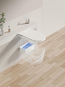 Унитаз биде Allen Brau Smart 4.I1001.20 подвесной цвет Белый с сиденьем Микролифт-19