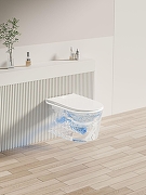 Унитаз биде Allen Brau Smart 4.I1001.20 подвесной цвет Белый с сиденьем Микролифт-24