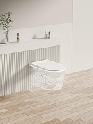 Унитаз биде Allen Brau Smart 4.I1001.20 подвесной цвет Белый с сиденьем Микролифт-25