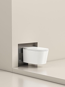 Унитаз биде Allen Brau Smart 4.I1001.20 подвесной цвет Белый с сиденьем Микролифт-27