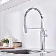 Смеситель для кухни Vincea VKF-101CH цвет Хром-1