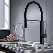 Смеситель для кухни Vincea VKF-114MB цвет Брашированный никель-1