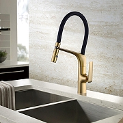 Смеситель для кухни Vincea VKF-115BG цвет Брашированное золото-1