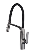 Смеситель для кухни Vincea VKF-115GM цвет Вороненая сталь