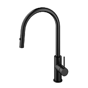 Смеситель для кухни Vincea VKF-2C1MB цвет Черный