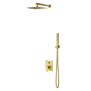 Душевая система Vincea Dice VSFW-2DS1BG цвет Брашированное золото