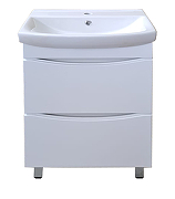 Тумба под раковину Emmy Клермонт 55 310152 цвет Белый