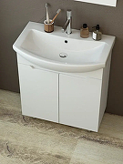 Тумба под раковину Emmy Агата 70 310168 цвет Белый-3