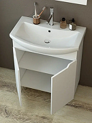 Тумба под раковину Emmy Агата 70 310168 цвет Белый-4