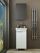 Тумба под раковину Emmy Агата 40 R 310169 цвет Белый-6