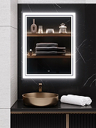 Зеркало Emmy 70 250705 с подсветкой с сенсорным выключателем-3