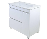 Тумба под раковину Emmy Джерси 85 310018 цвет Белый-2