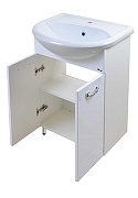 Тумба под раковину Emmy Рио 60 310058 цвет Белый-1